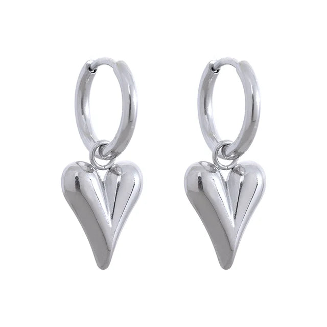 Emily's Love's Embrace Heart Earrings