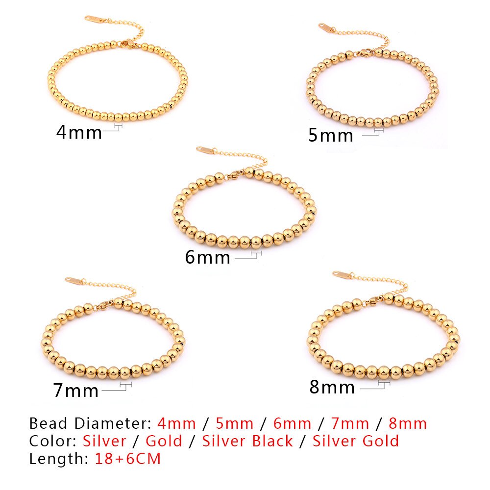 Gold Plated Beaded Bracelet