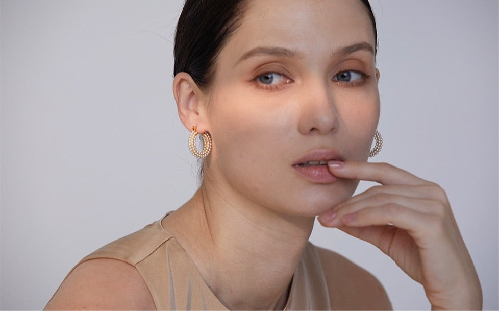 Emma Pearl Hoops