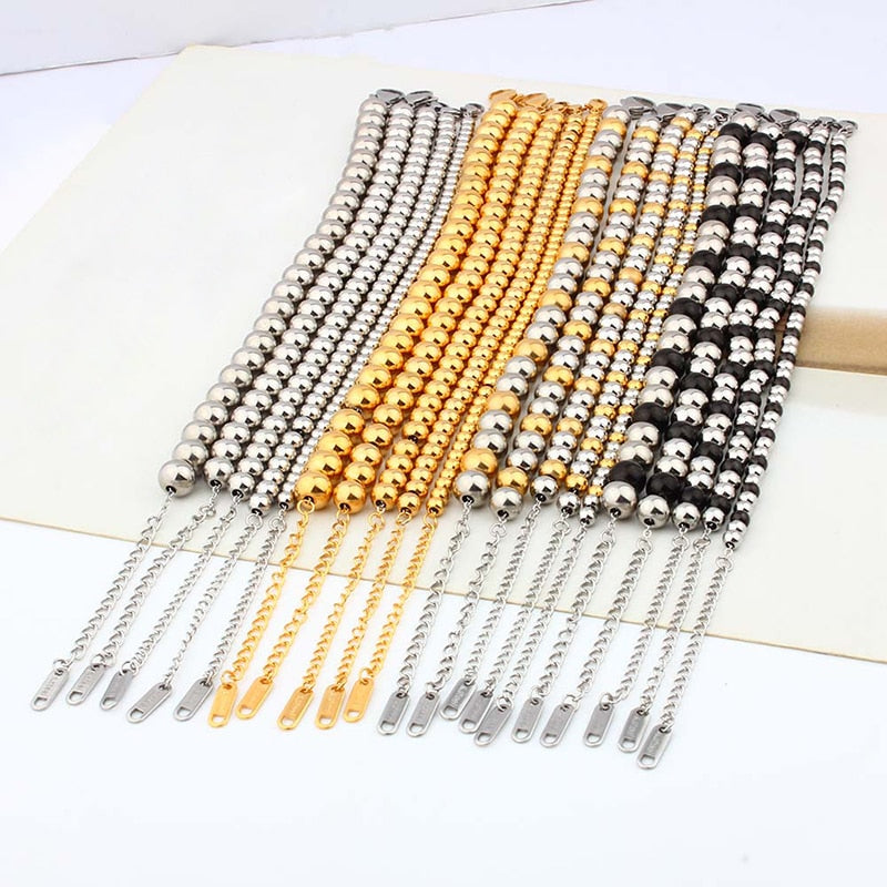 Gold Plated Beaded Bracelet