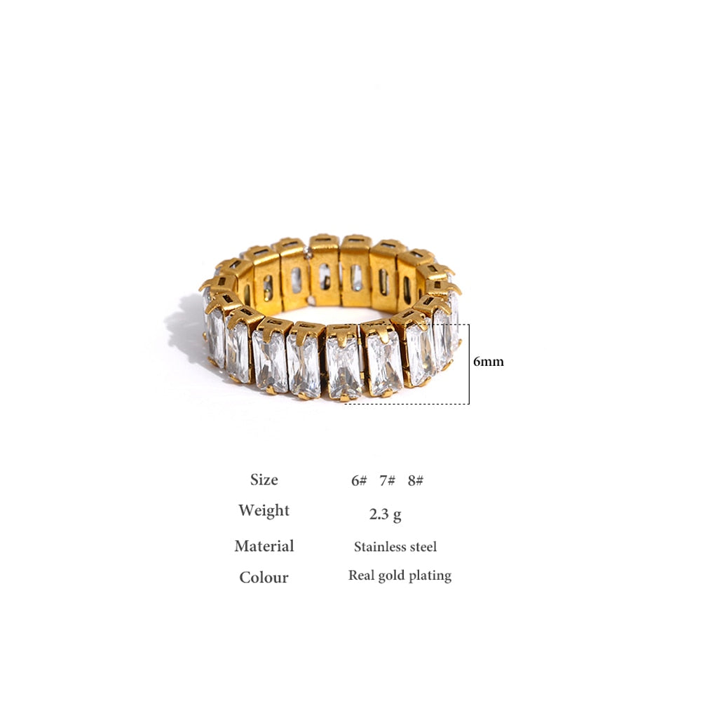 Aurora Crystal Ring