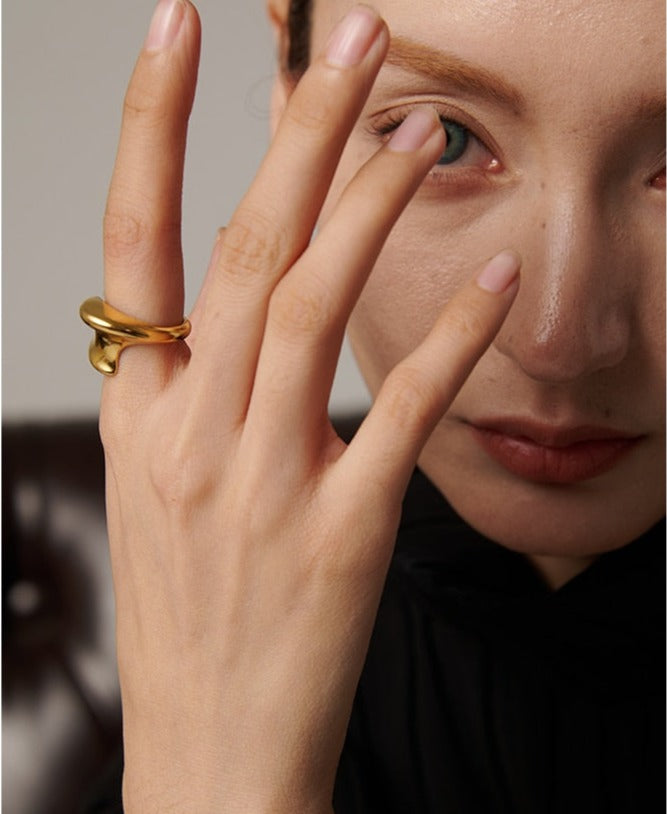 Chunky Gold Ring