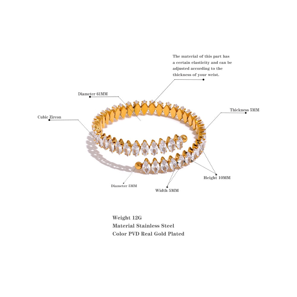 Ava Crystal Bracelet