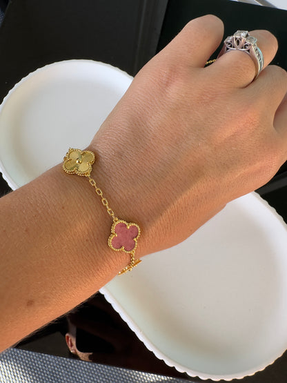 Four Leaf Bracelet