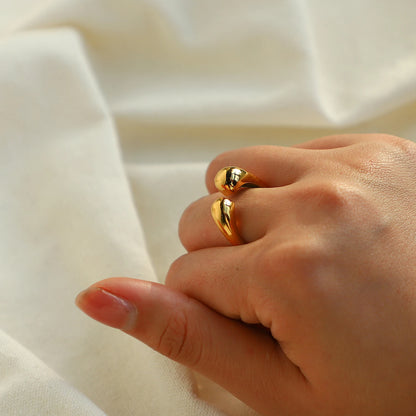 Gold Open Ring