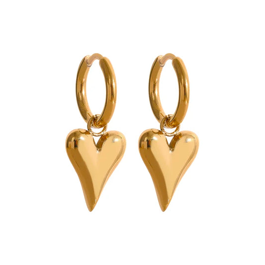 Emily's Love's Embrace Heart Earrings