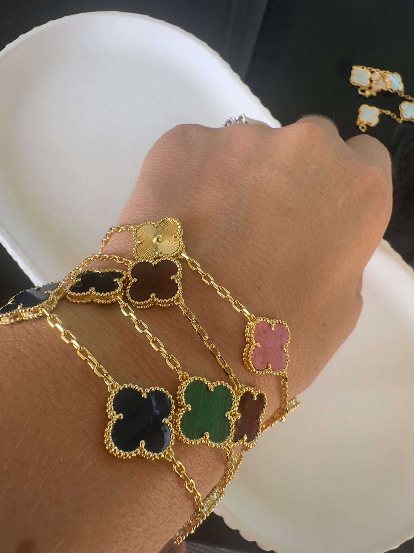 Four Leaf Bracelet