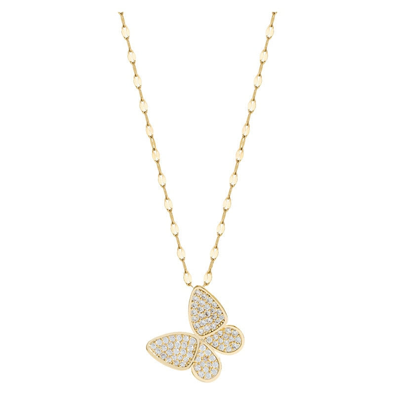 Women Butterfly Necklace