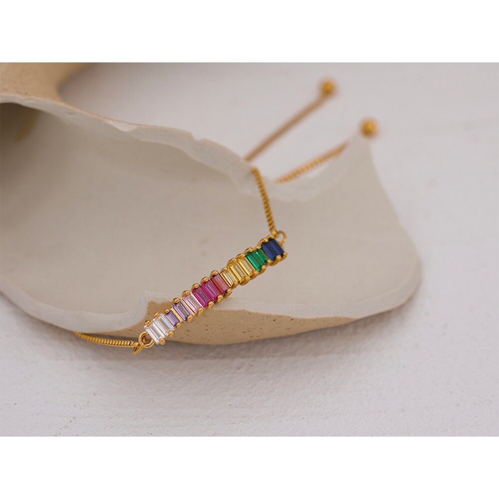 Rainbow Adjustable Bracelet