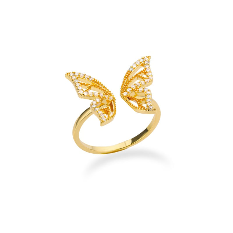 Butterfly Adjustable Ring