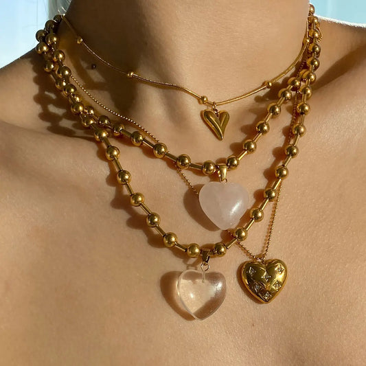 Amelia Heart Necklace