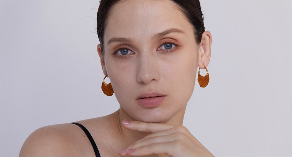 Grace Hoop Earrings