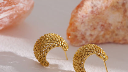 Gold Esme Earrings 