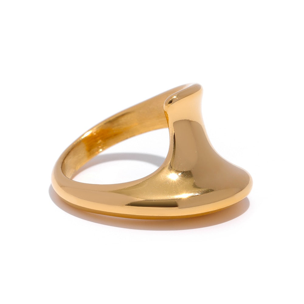 Chunky Gold Ring 