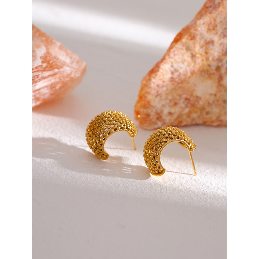 Gold Esme Earrings 