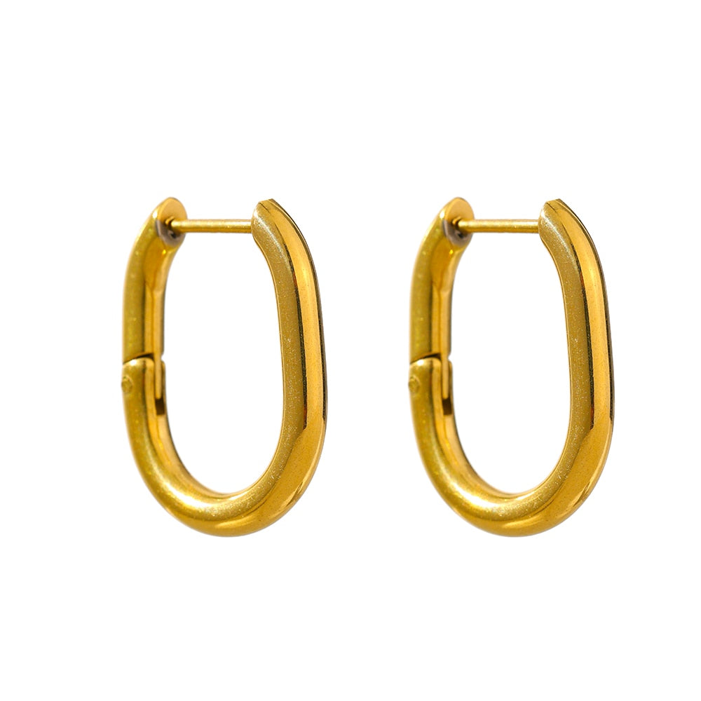 Adeline Oval Hoops