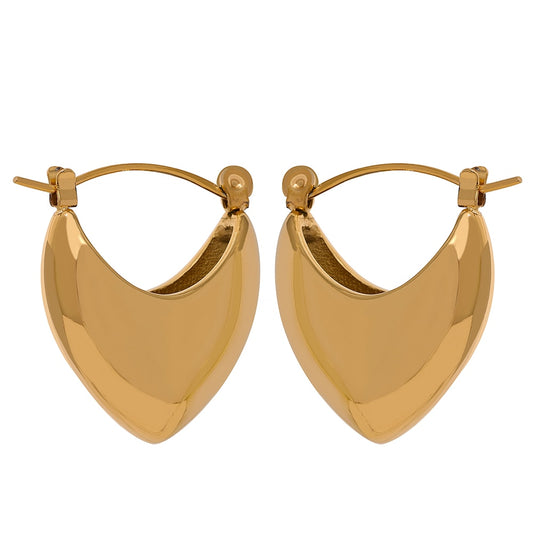 Celeste Gold Hoops