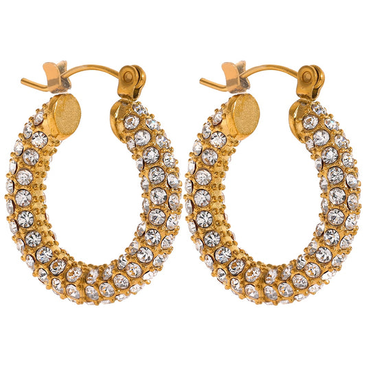 Lily Sparkle Hoops