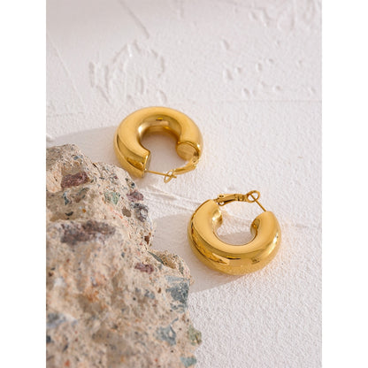 Bold Gold Hoops