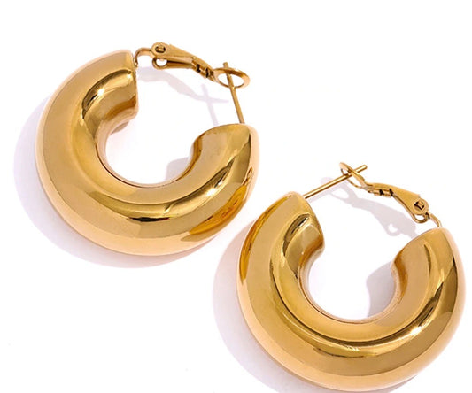 Bold Gold Hoops